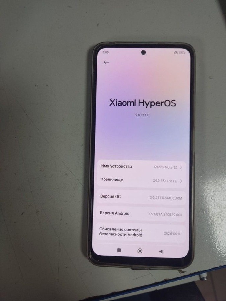 Оголошення Xiaomi redmi note 12 4/128gb Б/У