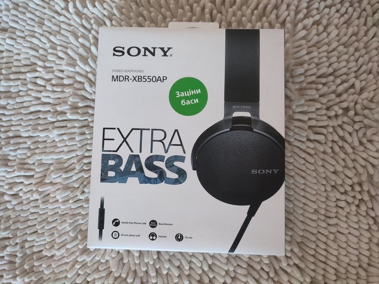 Купить Sony Extra Bass MDR XB550AP Б/У