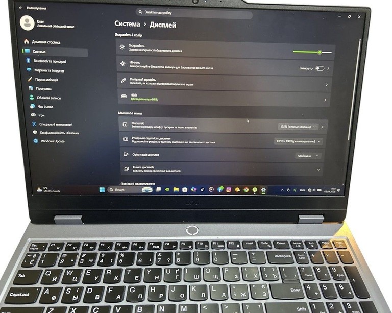 Lenovo 15/core i5-12450hx ddr5/16gb ddr5/ssd 512 gb/geforce rtx2050 4gb Код:01-200975607. Зображення 6