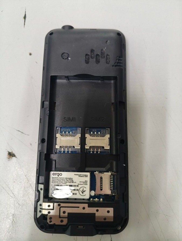 Распродажа Ergo E281 Dual Sim Black, продавец Техноскарб