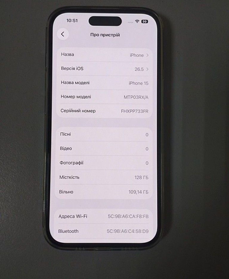 Apple iPhone 15 128GB Green Код:01-201011522. Зображення 6