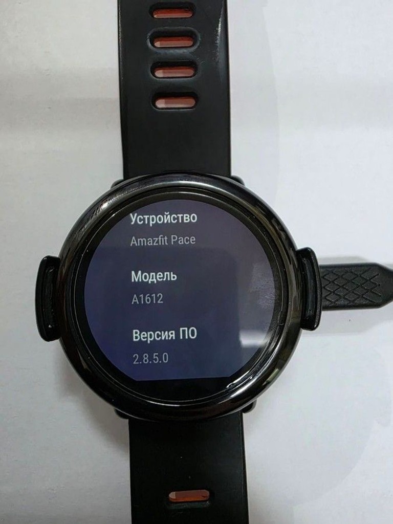 Amazfit pace sport smartwatch black Код:01-201024263. Изображение 9