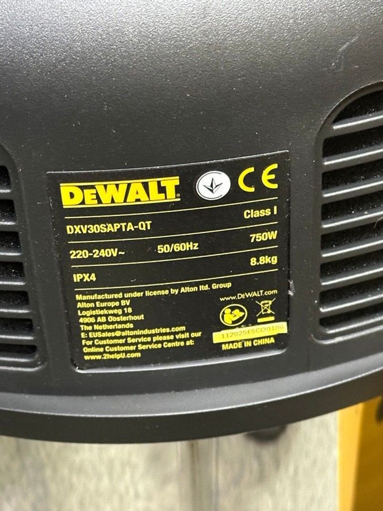 Дешево Dewalt DXV30SAPTA з ломбарду