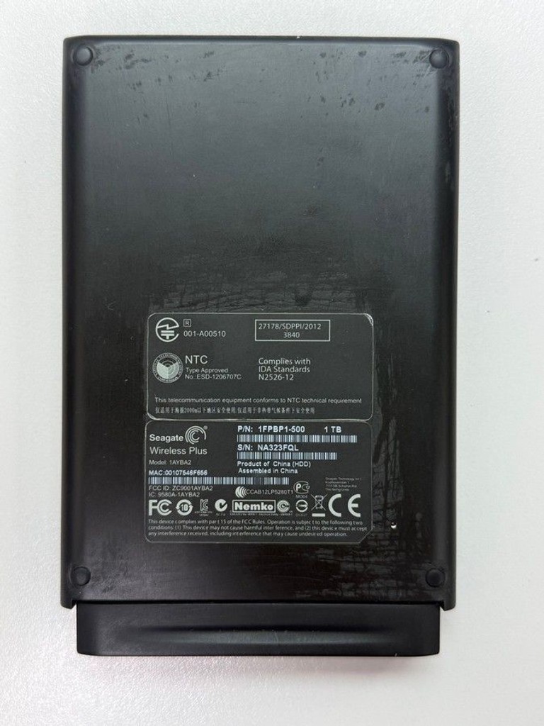 Seagate Backup Plus Slim 1 TB Space Gray (STHN1000405) Код:01-201037884. Зображення 7