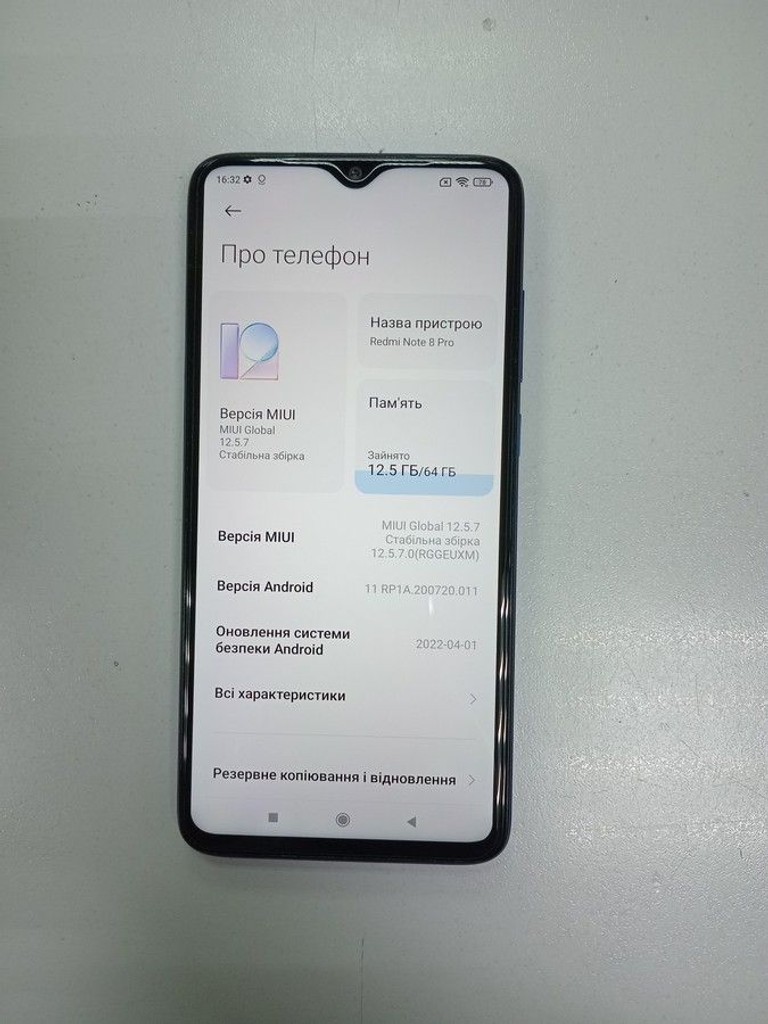 Оголошення Xiaomi Redmi Note 8 Pro 6/64GB Green Б/У