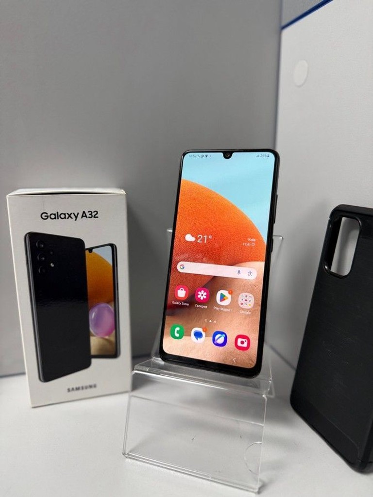 Купити Samsung Galaxy A32 4/64GB Black (SM-A325FZKD) Б/У