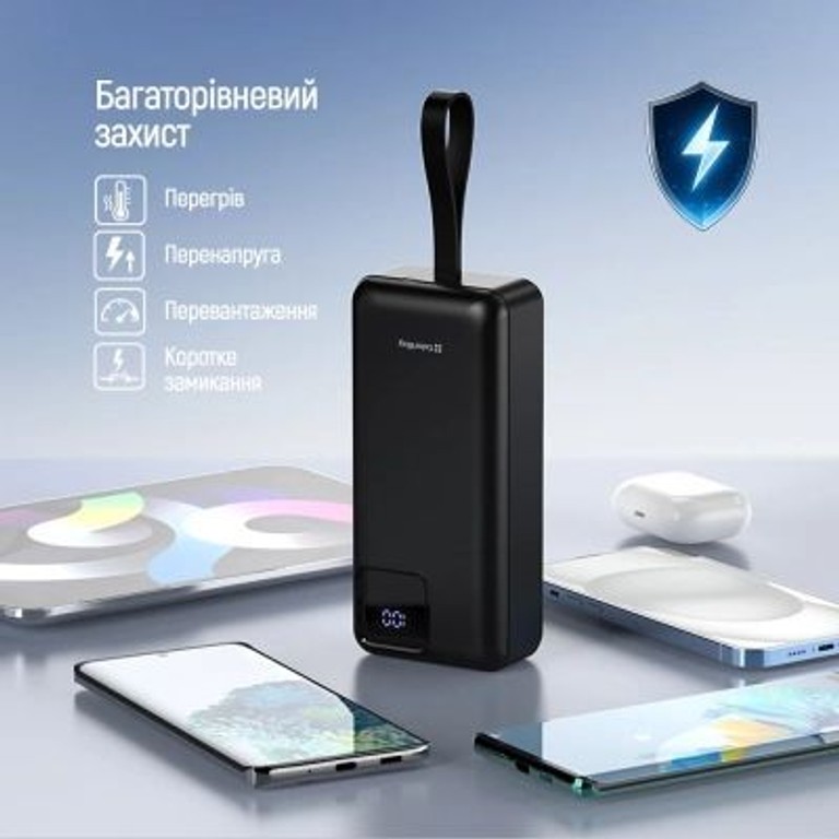 Оголошення ColorWay 30 000 mAh EnergyHub PD/22.5W, QC/4.0, Black Б/У