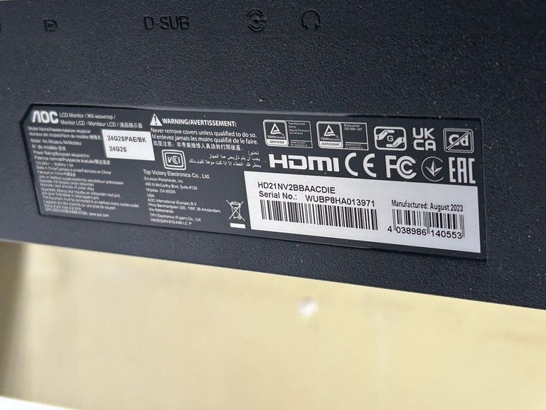 Aoc 24G2SPAE/BK Код:01-201138823. Зображення 7