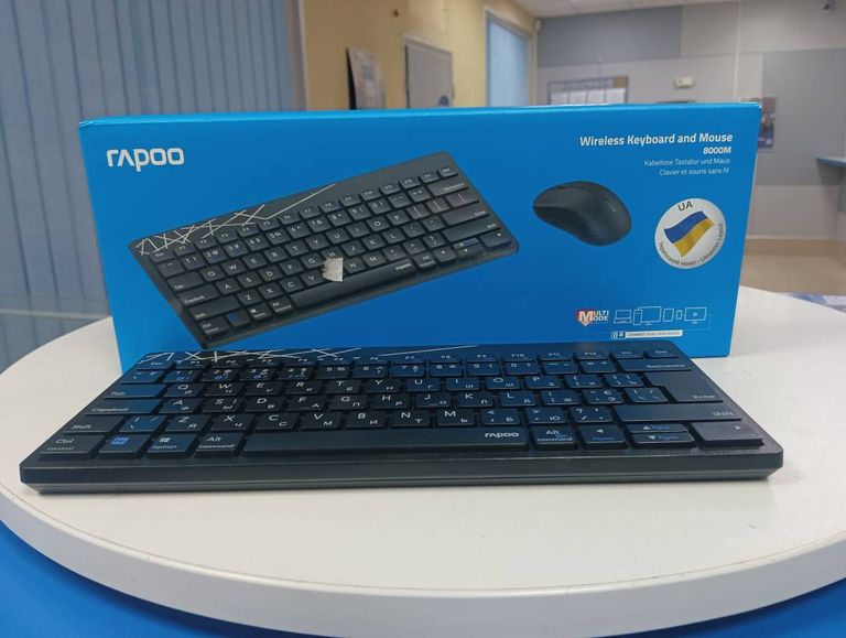 Дешиво Rapoo k8000m + m160 с ломбарда