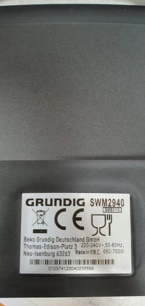 Grundig swm2940