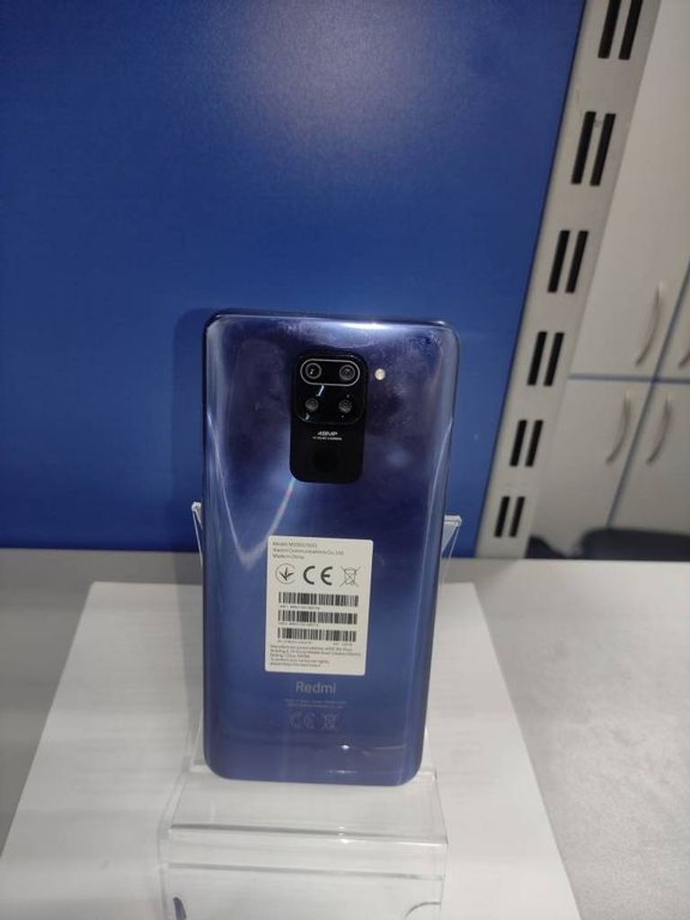 Дешево Xiaomi Redmi Note 9 4/128GB Blue (no NFC) з ломбарду