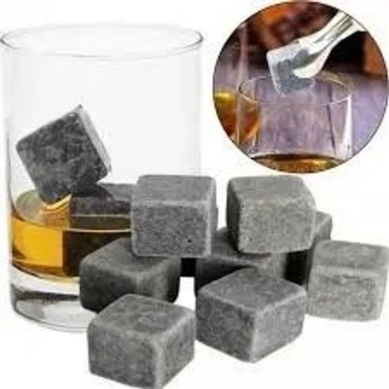 Камені для віскі Whiskey Stones з стеатита (9шт)