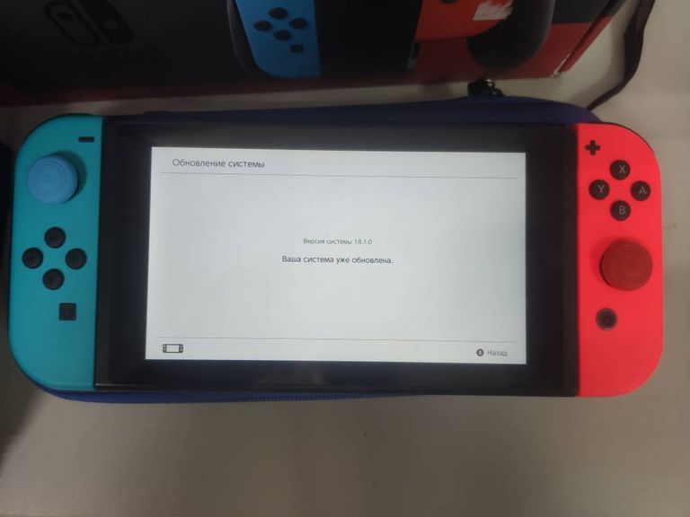 Nintendo Switch with Neon Blue and Neon Red Joy-Con (045496452629)