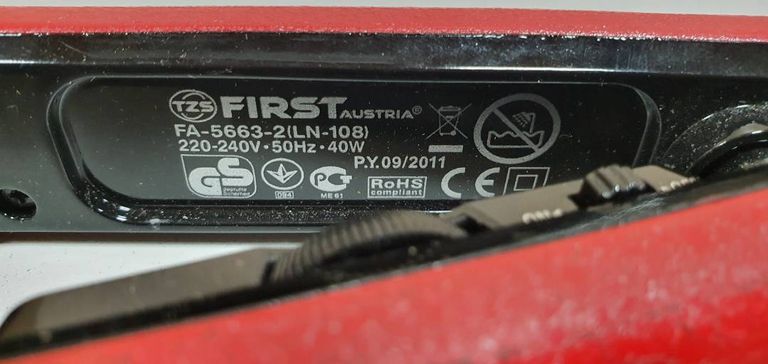 Розпродаж First FA-5663-2 Red, продавець Техноскарб