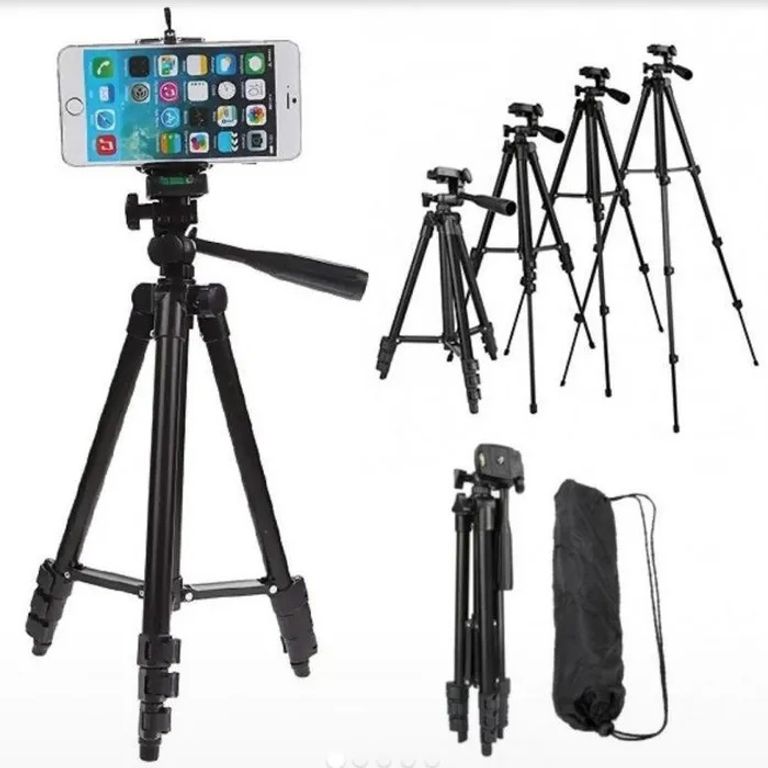 Штатив для телефону та фотоапарата Tripod 3120 PRO портативний трипод 0,35-1.02м висота.