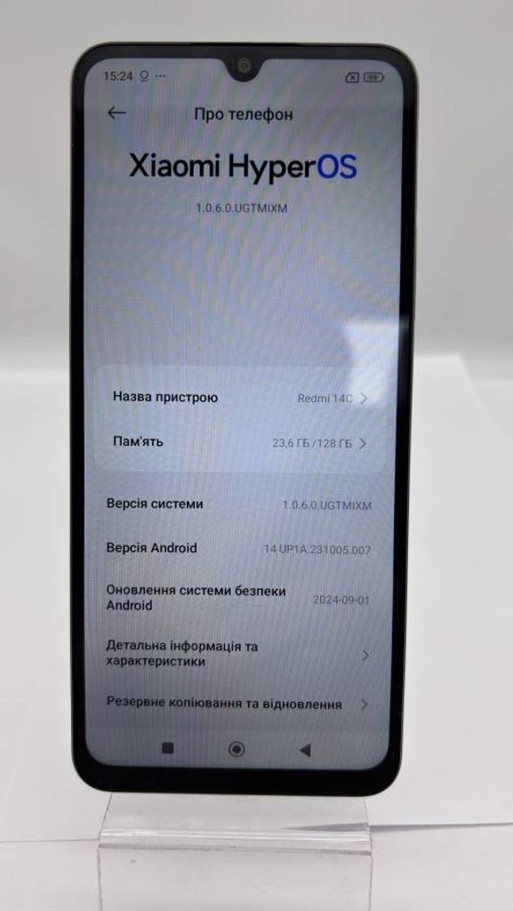 Оголошення Xiaomi redmi 14c 4/128gb Б/У