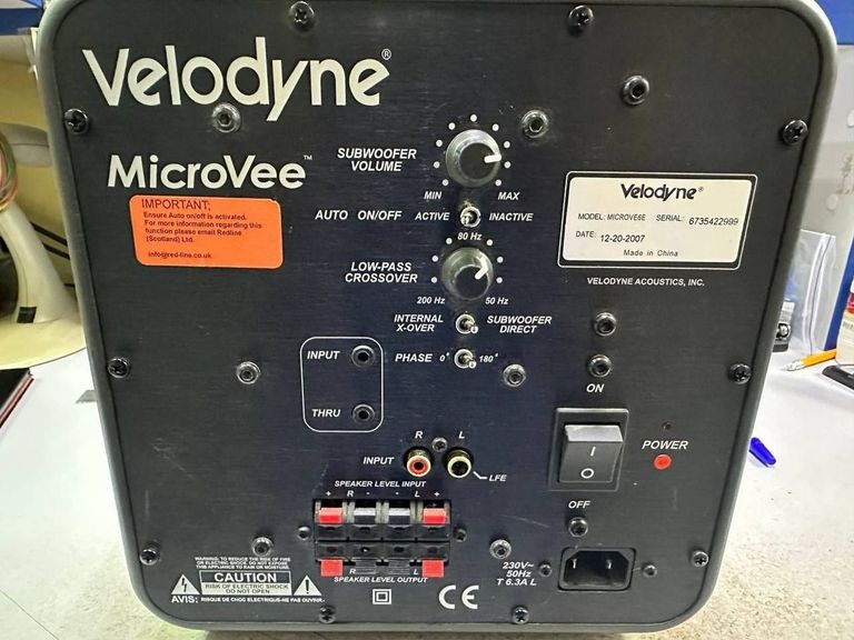 Оголошення Velodyne MicroVee X Black Б/У