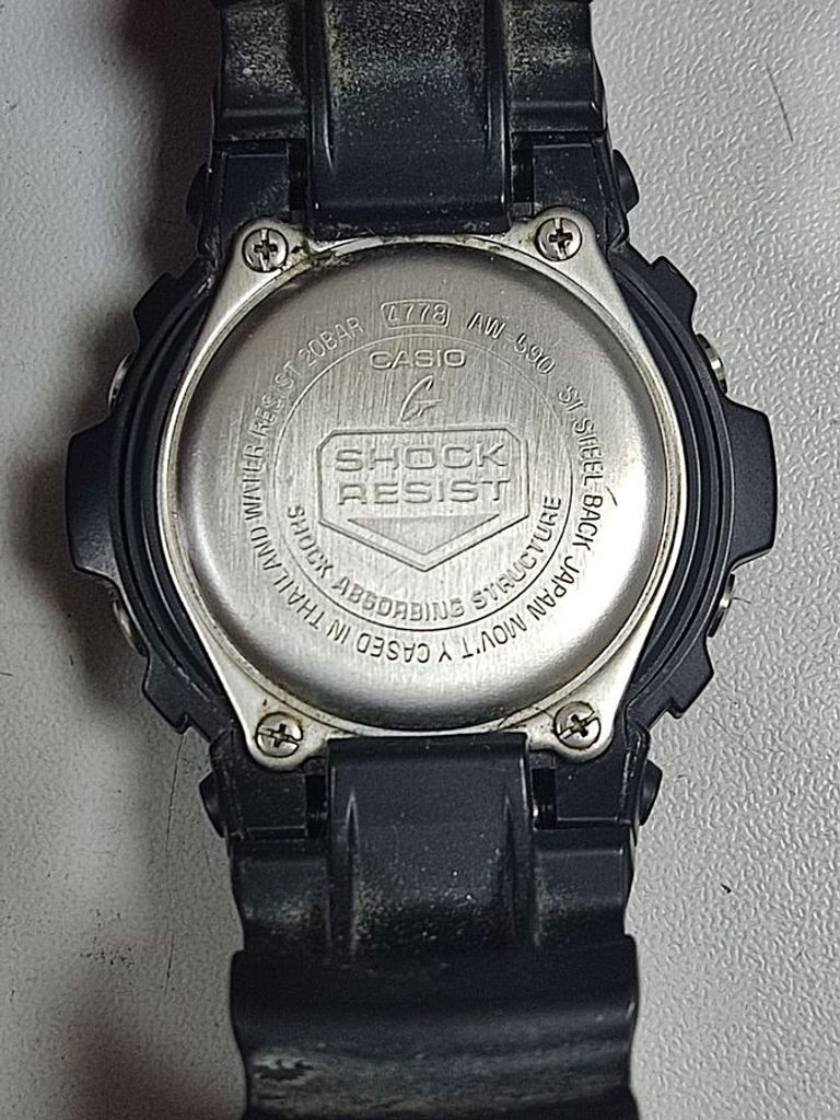Оголошення Casio G-Shock AW-590-1AER Б/У