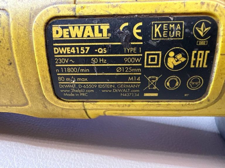 Dewalt DWE4157 Код:01-200575362. Зображення 8
