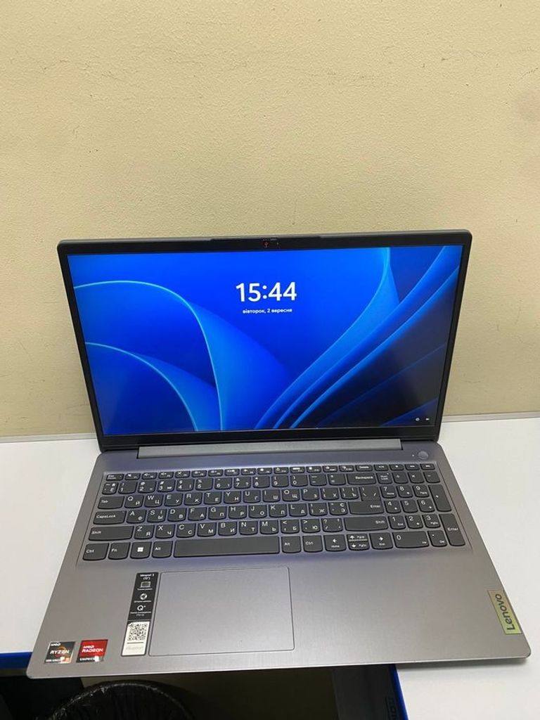 Lenovo 15/ryzen 5 5500h ddr4/16gb ddr4/hdd *відсутній/ssd 512 gb/*інтегрована Код:01-200603362. Изображение 10