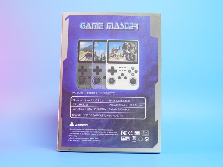 Портативна ігрова консоль Intex Data Frog R36S Retro Handheld Game Console 64Gb, Purple. Нова. Код:null. Изображение 10