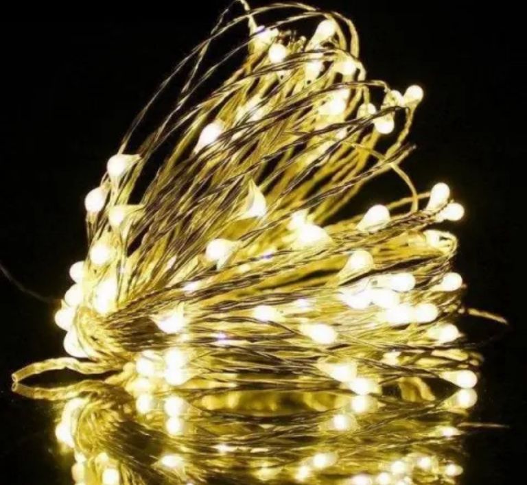 Объявление 100LED 10м  Б/У