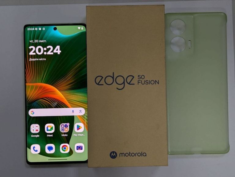 Купити Motorola Edge 50 Fusion 8/256GB Forest Blue (PB3T0059) Б/У