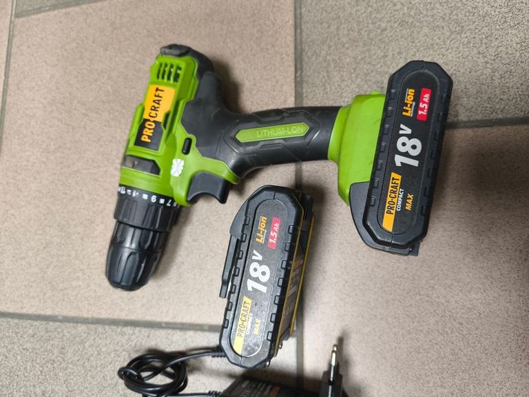 Оголошення Procraft pa-18c 2акб зп Б/У