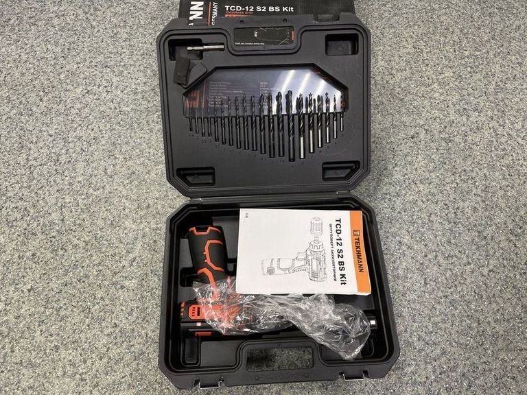 Оголошення Tekhmann tcd-12 s2 bs kit 2акб + зп + набір Б/У