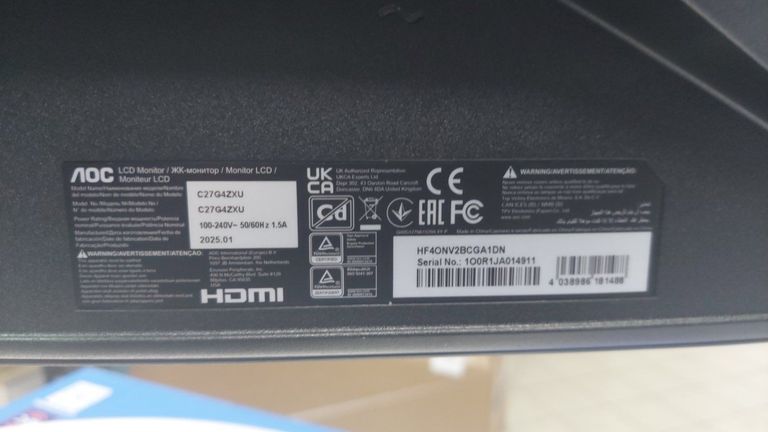 Aoc C27G4ZXU Код:01-200846930. Зображення 6