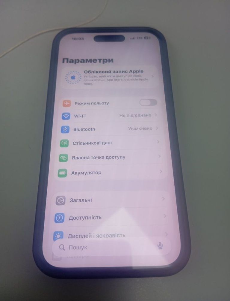 Оголошення Apple iphone 15 pro 128gb Б/У