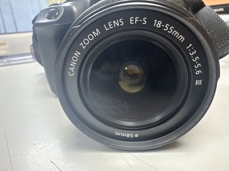 Оголошення Canon eos 4000d + ef-s 18-55mm macro 0-25m 0,8ft Б/У