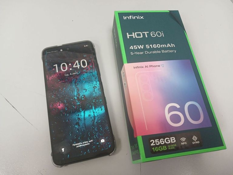 Infinix infinix hot 60i x6728 8/256gb Код:01-200860474. Зображення 7