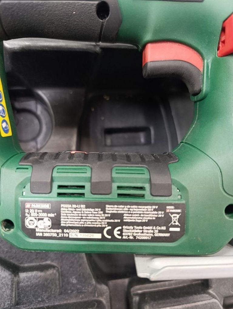 Дешево Parkside psssa 20-li a1+1акб 2,0ah+зп з ломбарду