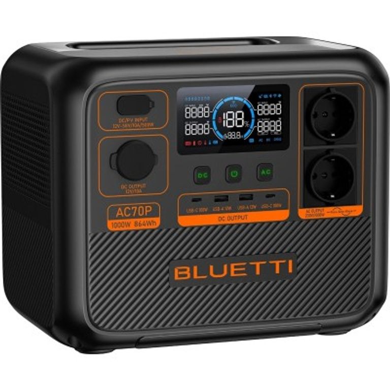 BLUETTI AC70P 1000W Код:null. Зображення 5