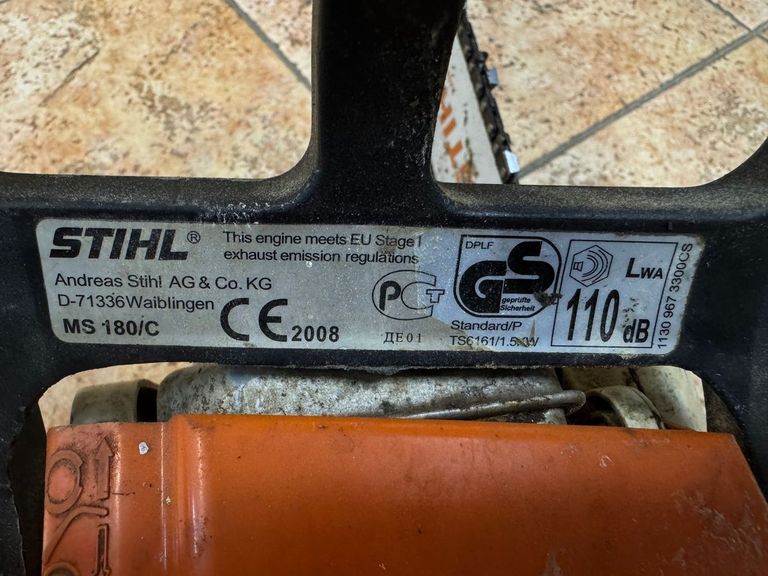 Stihl ms 180 Код:01-200873802. Зображення 7