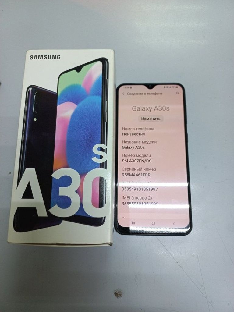 Купить Samsung galaxy a30s 4/64gb Б/У