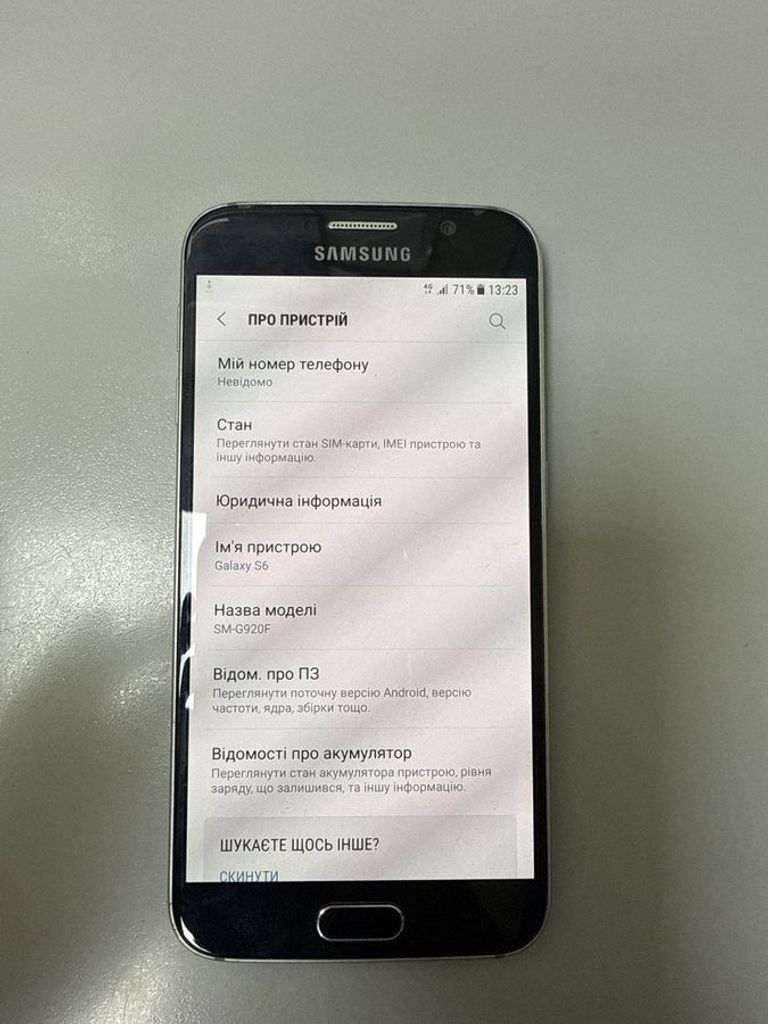 Купити Samsung g920f galaxy s6 32gb Б/У