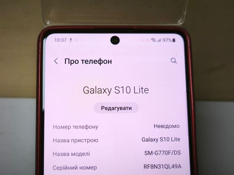 Дешево Samsung galaxy s10 lite sm-g770f 6/128gb з ломбарду