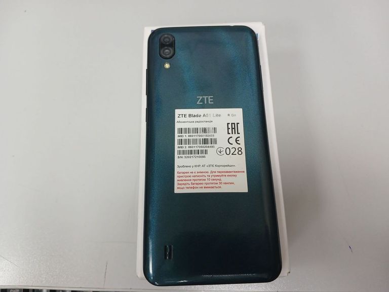 Zte Blade A51 Lite 2/32GB Blue Код:01-200913449. Зображення 6