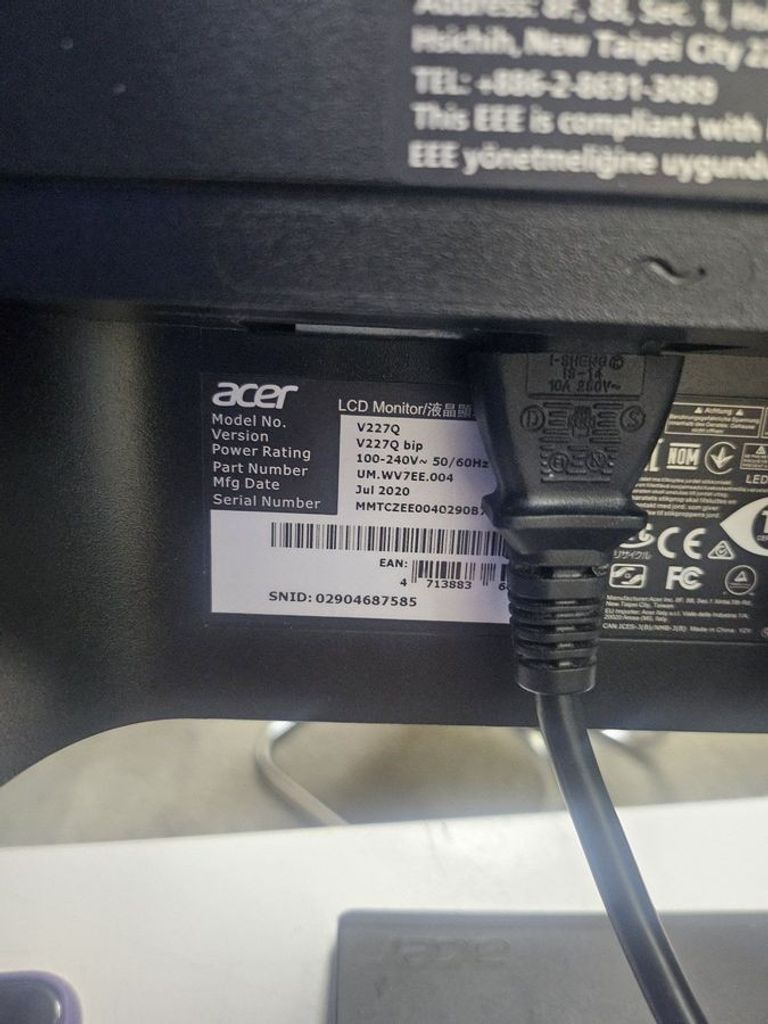 Дешево Acer v227q з ломбарду