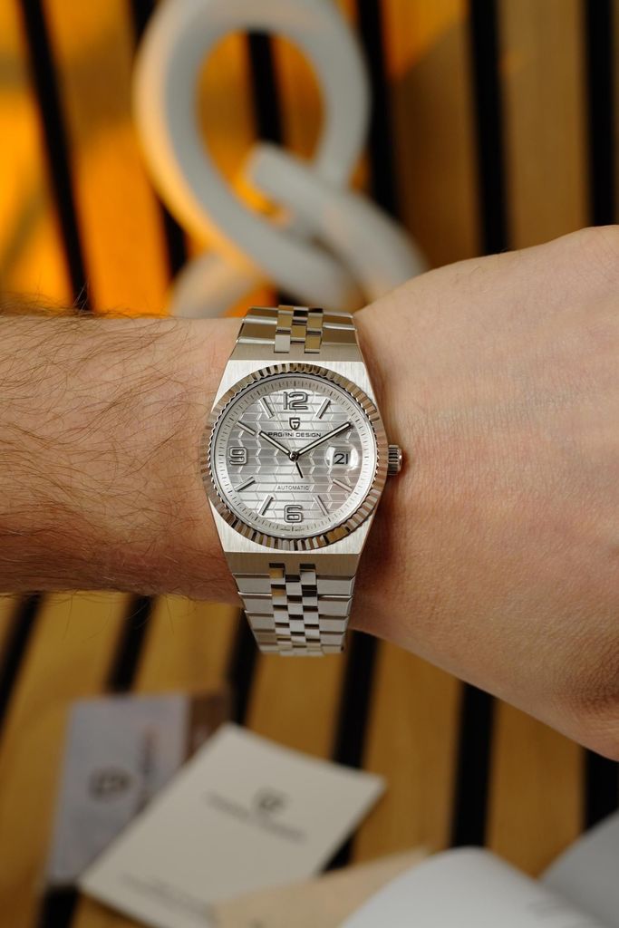 Pagani Design PD-YS027 Silver White | Сапфір | Автомат | ТОП ЦІНА Код:null. Изображение 5