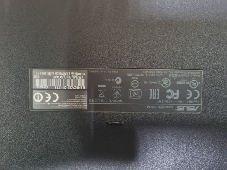 Asus 15/pentium n3540 ddr3/4gb ddr3/hdd 1000 gb/ssd *відсутній/*інтегрована Код:01-200920475. Зображення 6