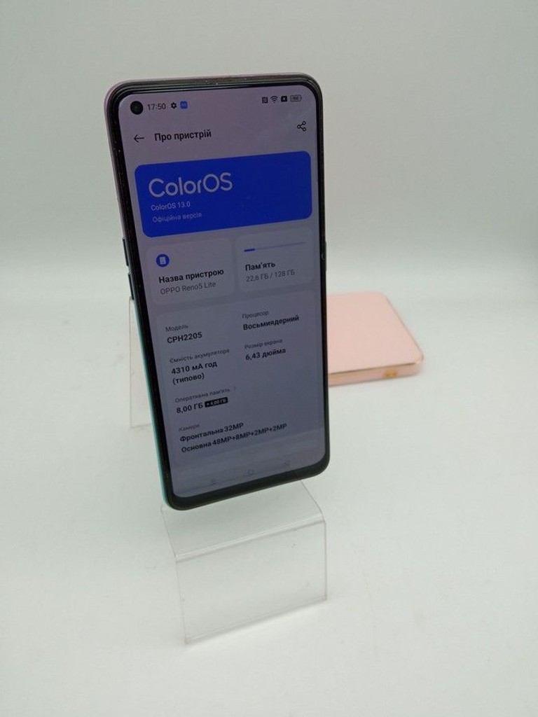 Дешево Oppo reno 5 lite 8/128gb з ломбарду