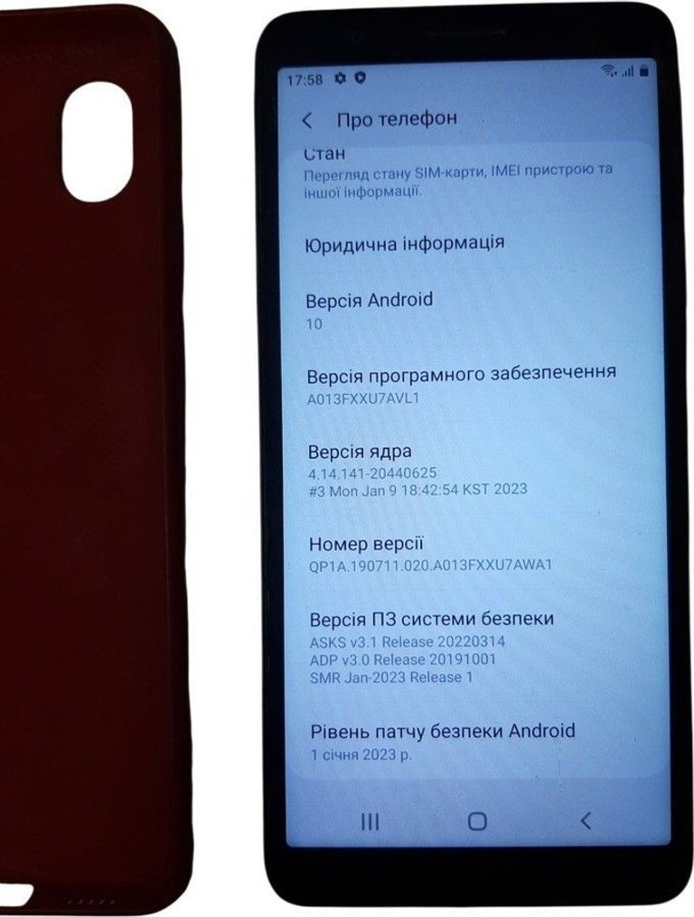 Оголошення Samsung a013f galaxy a01 core 1/16gb Б/У
