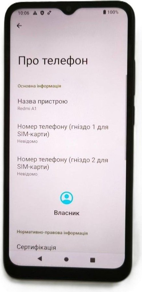 Дешево Xiaomi Redmi A1 2/32GB Black з ломбарду