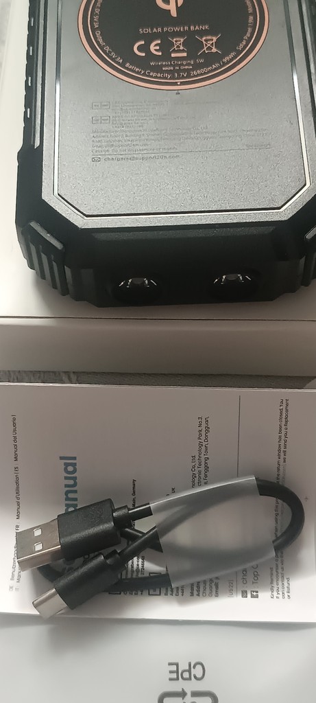 Solar Power Bank 320H25 Код:null. Зображення 4