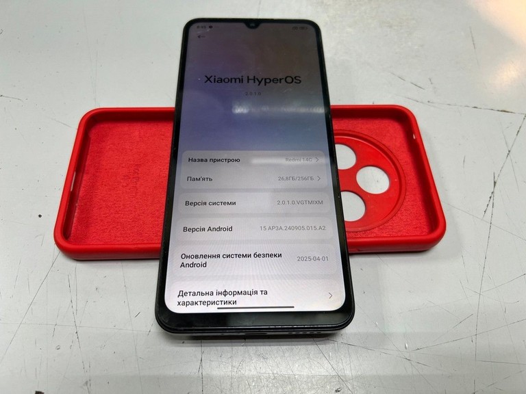 Оголошення Xiaomi redmi 14c 8/256gb Б/У