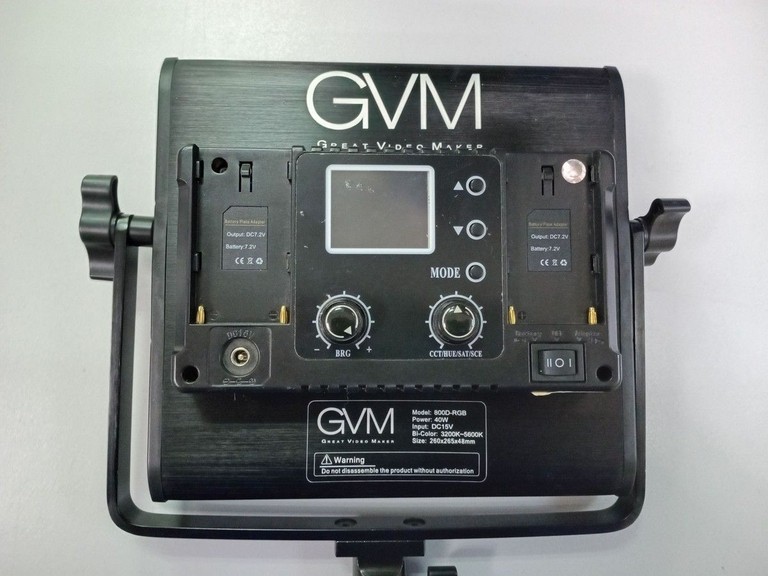 Оголошення Gvm GVM 800D-RGB (3200-5600K) х2 Б/У