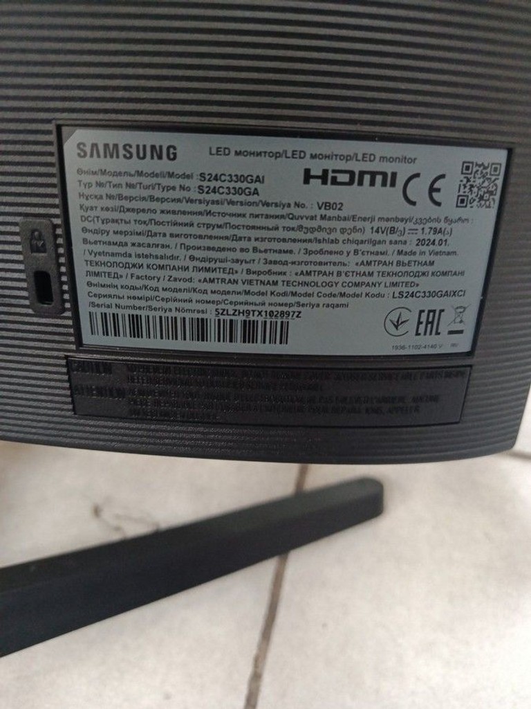 Объявление Samsung s24c330g Б/У